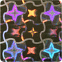 Голограмма стандартная фон Звезды
