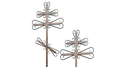 Крест металлический Ритуальные товары - крест на могилу металлический