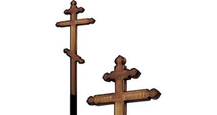 Крест дубовый 3 Ритуальные товары - крест на могилу дубовый 3