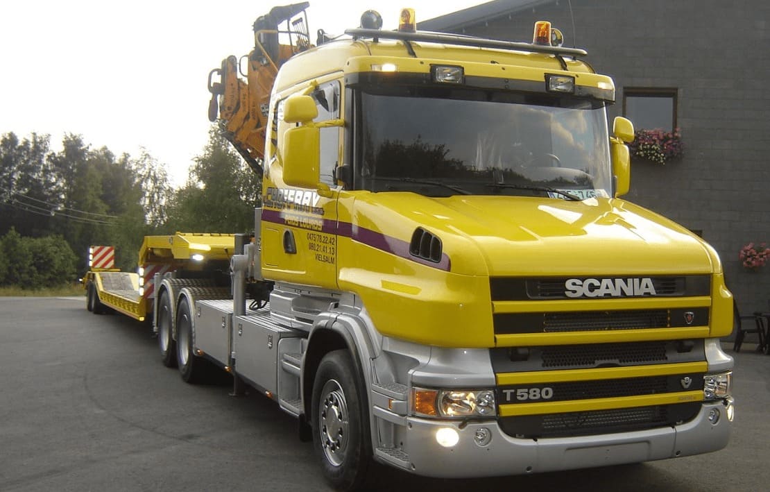 Эвакуатор SCANIA Т580, трал, тягач