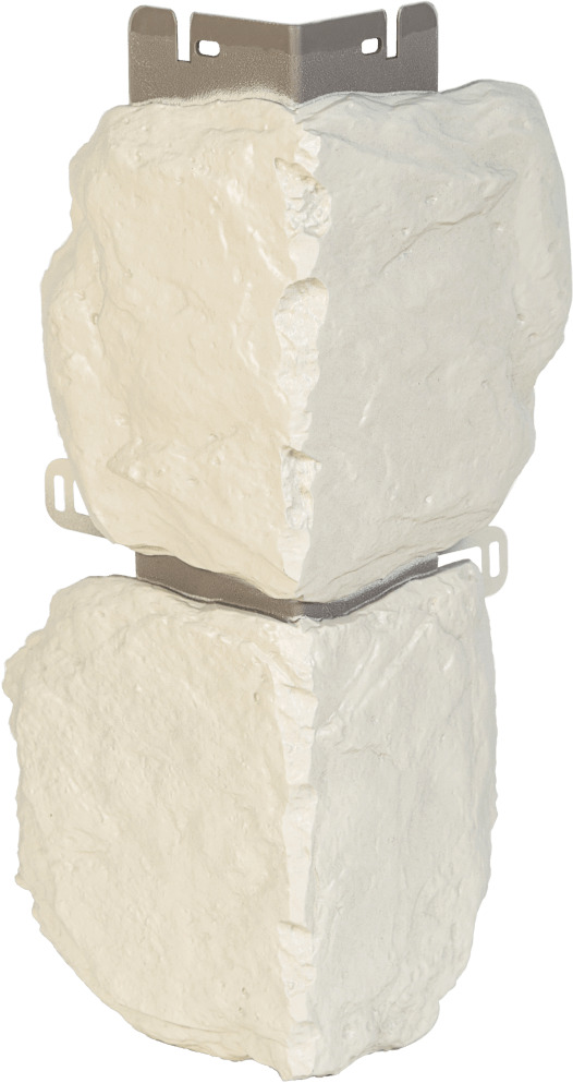 Наружный угол Альта-Профиль Бутовый камень 440х180 мм, Норвежский