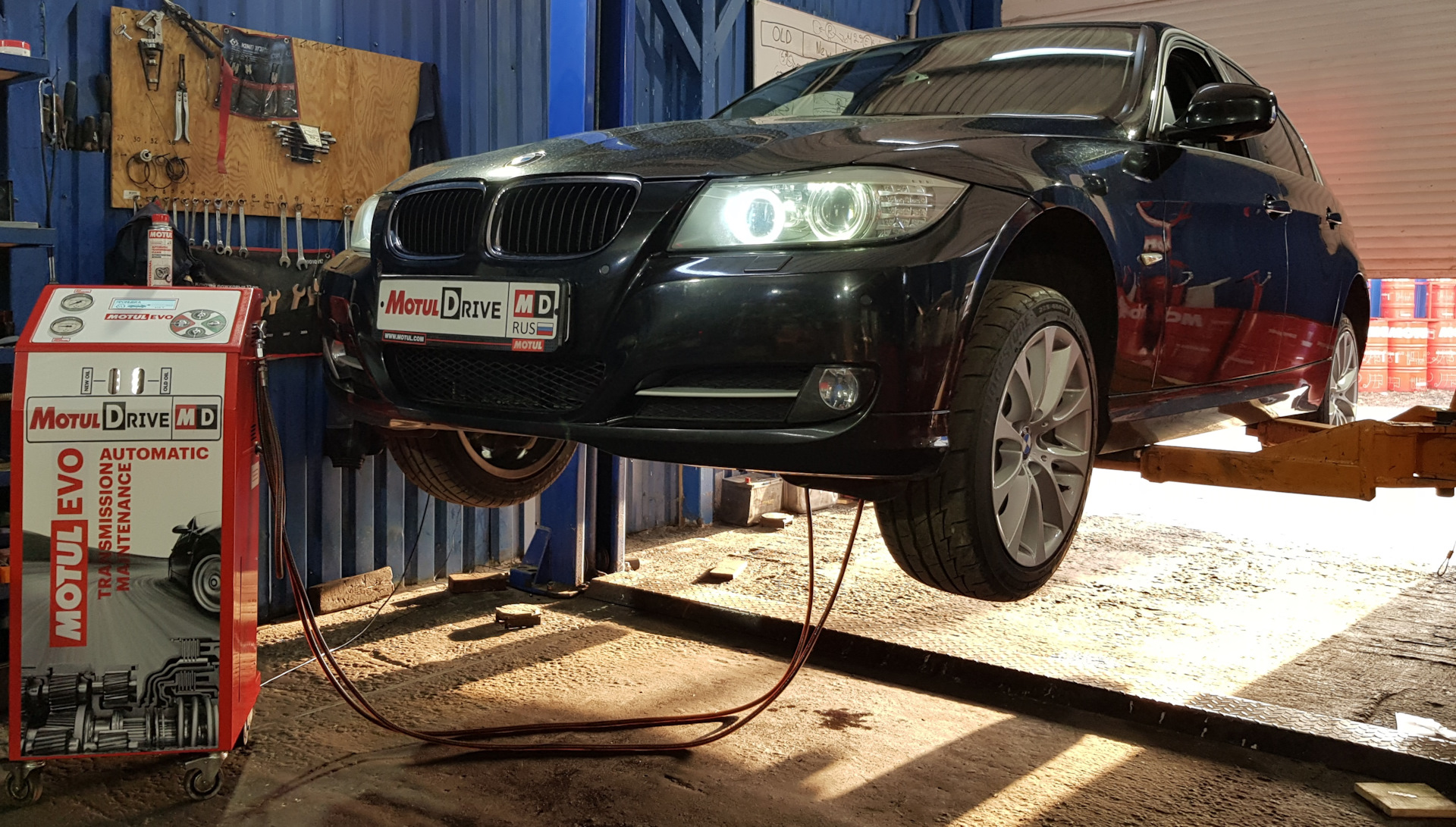Кейс замена масла в АКПП на BMW 3 Серии 2013 г.в.