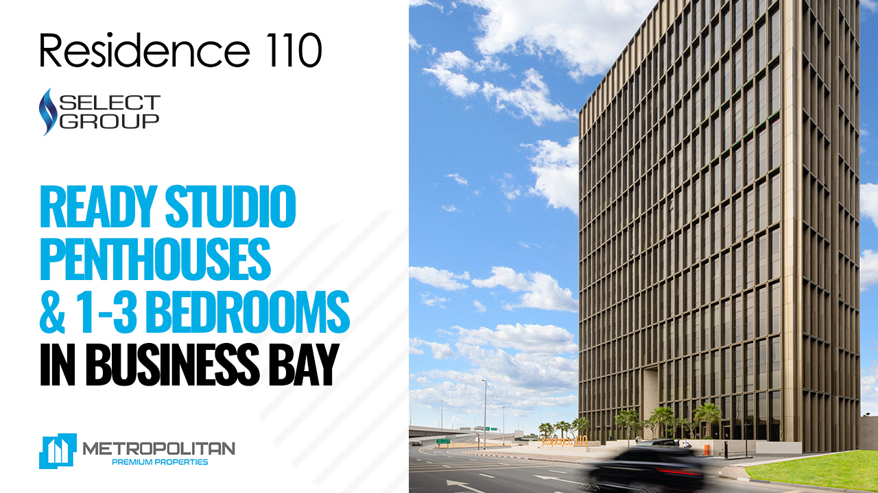Residence 110 by Select Group in Business Bay, Dubai Penthousestudio