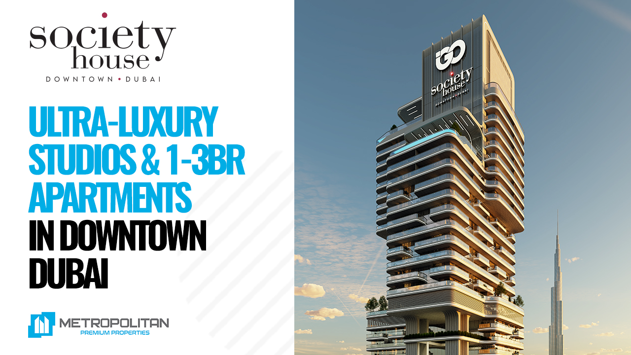 IGO Society House Apartments in Downtown Dubai for Sale