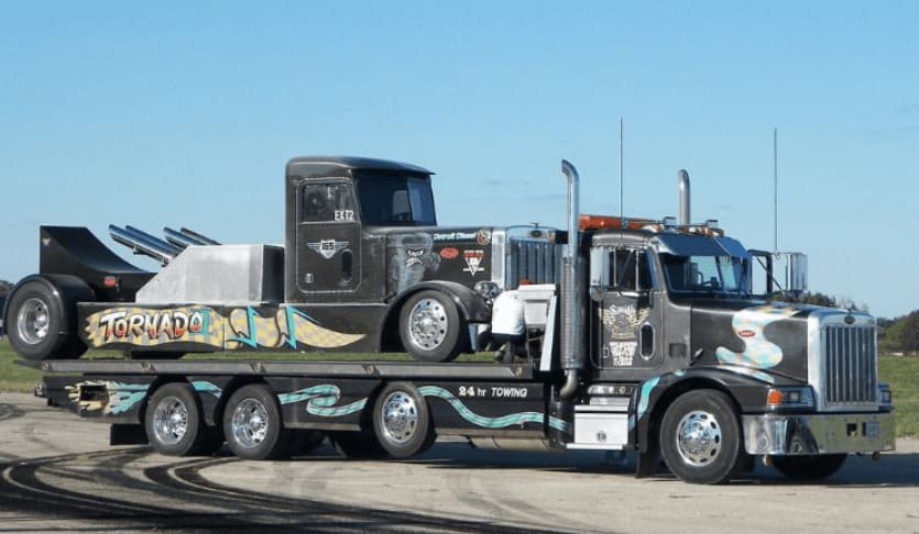 Эвакуатор Peterbilt 377