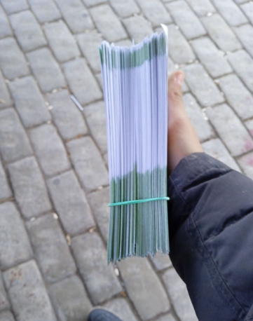 Раздача листовок на улице в г. Иркутск, Займы, Кейс 1274