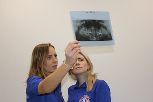 X-ray in dental clinic