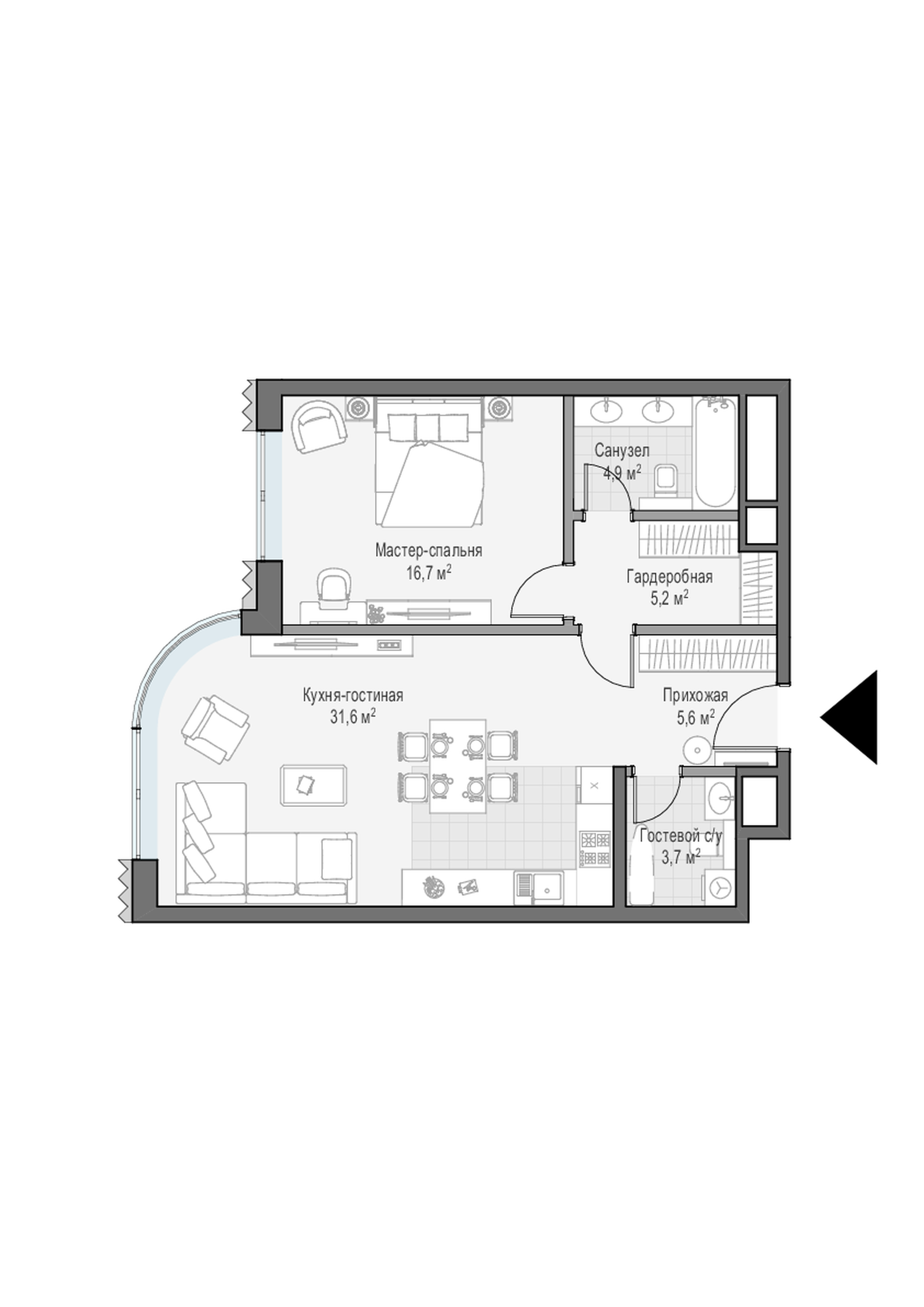 Лаврушинский планировка квартиры