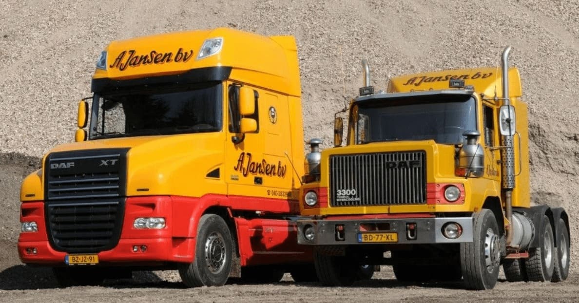 Эвакуатор DAF XT, тягач