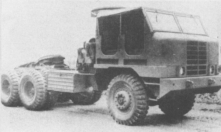 Эвакуатор Kenworth T30, военный тягач