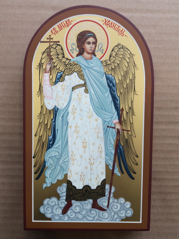 Рукописные иконы ангел-хранитель купить в иконописной мастерской
