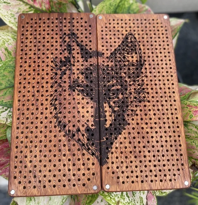 Picter Sadhu Board wood design Wolf – Animals
