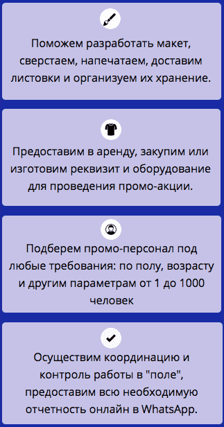 Описание деятельности BTL агентства у метро Ясенево