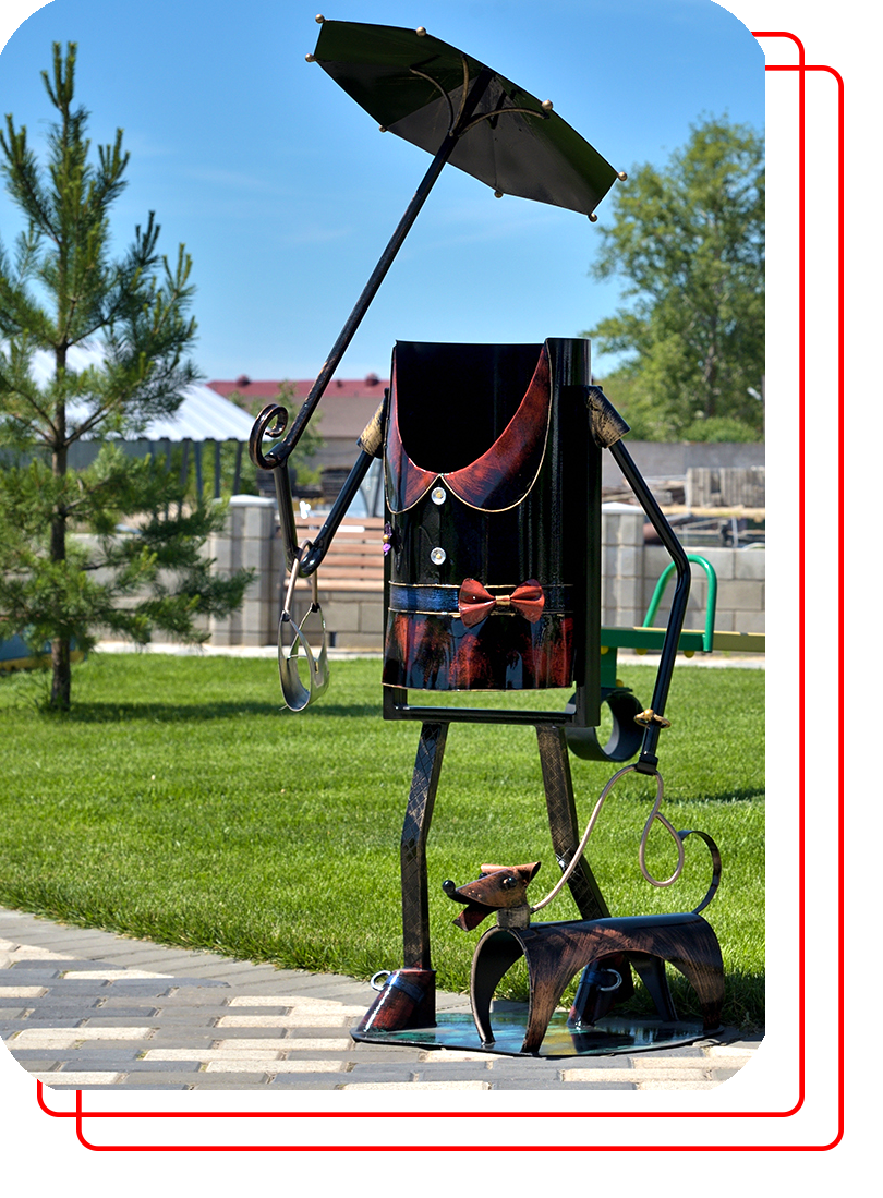 кованые изделия урна