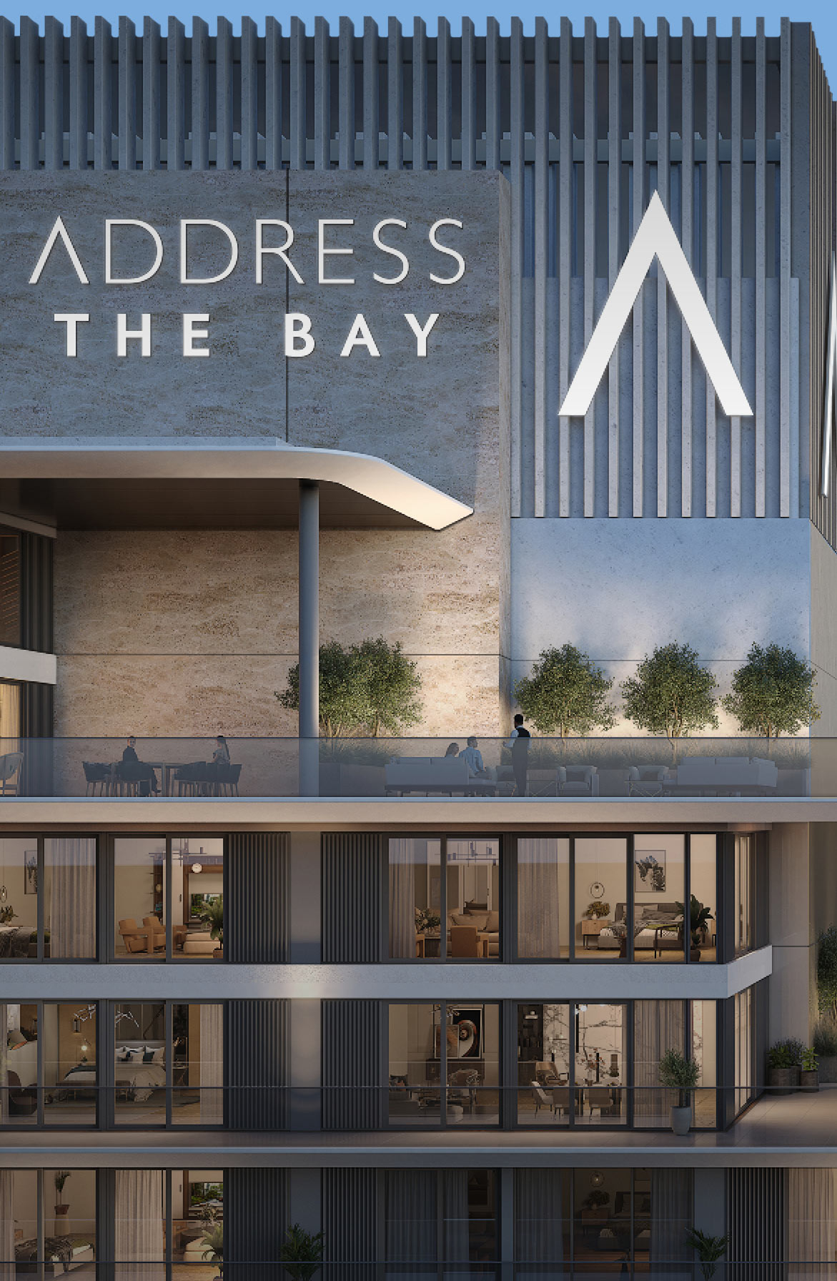 Address The Bay от Emaar Properties в Emaar Beachfront, Дубай | Апартаменты на продажу