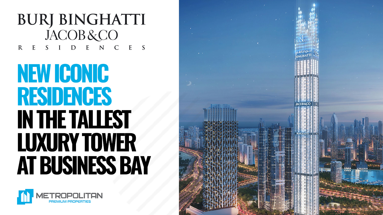 Burj Binghatti Jacob Co Residences in Business Bay Dubai UAE