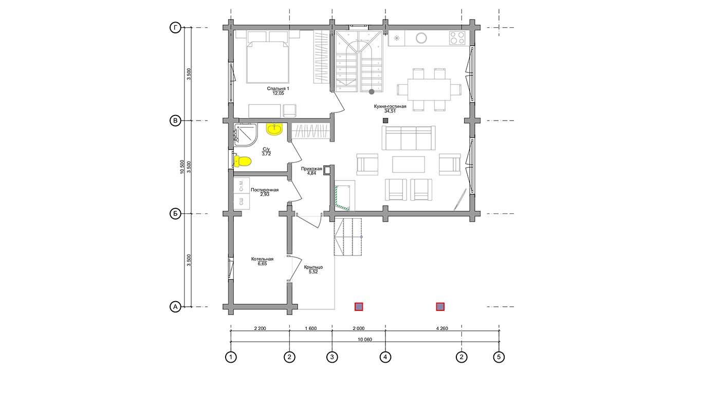 План первого этажа Ingolstadt 2.0 (Дом Ингольштадт 2.0)