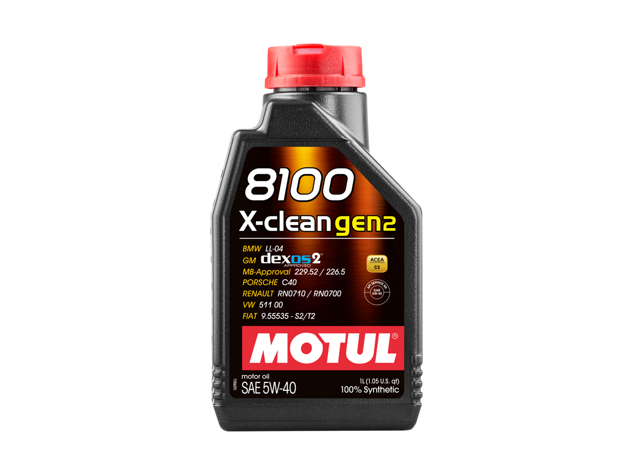 Моторное масло Motul 8100 X-clean GEN2 1 л. - 109761