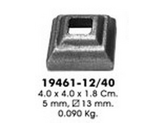 Поковки и вставки - 19461-12_40 (отв.12х12 мм)