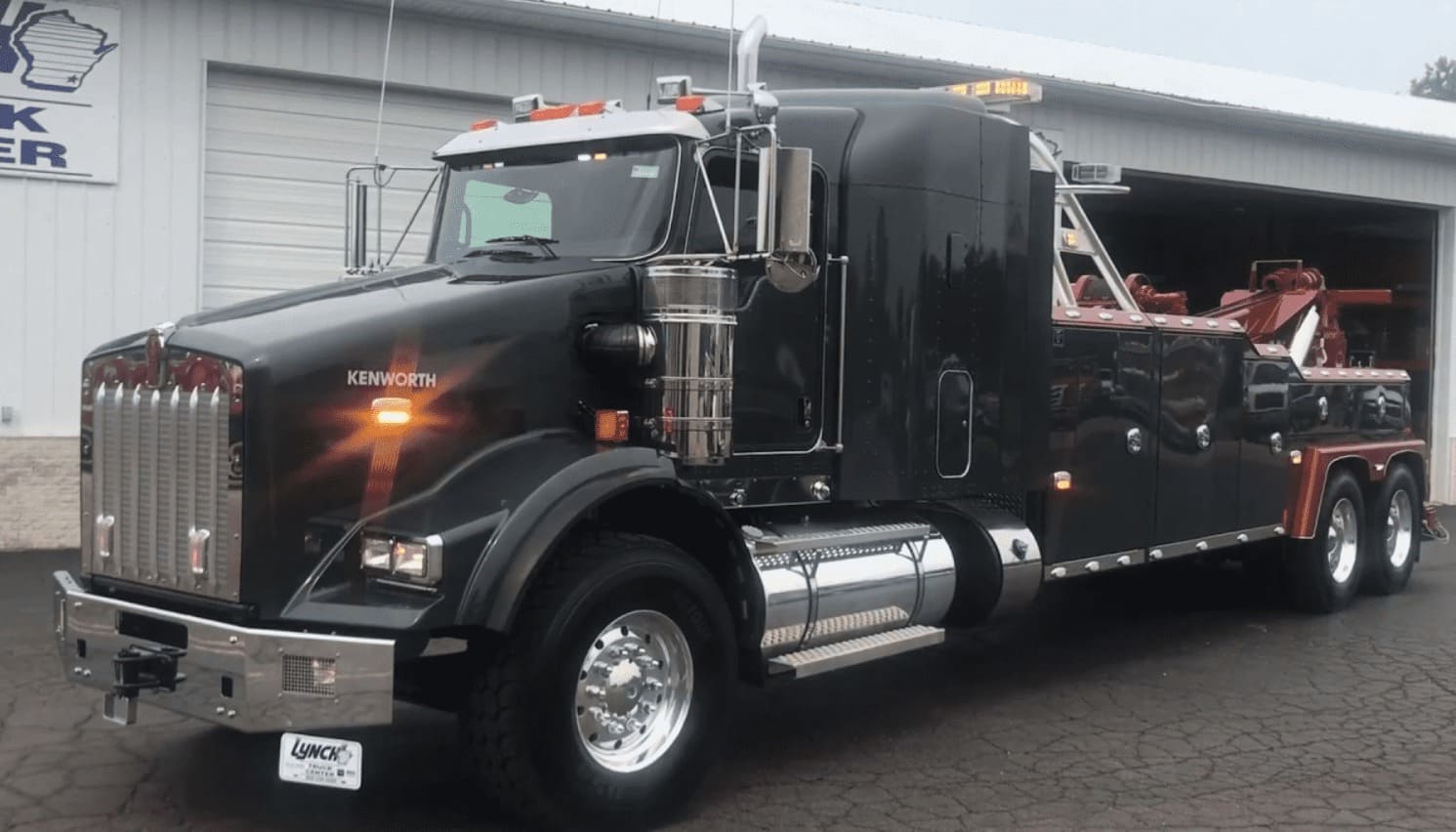 Эвакуатор Kenworth T800 Vulcan