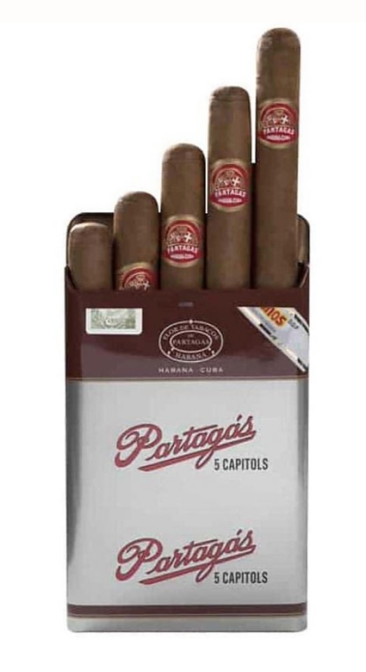 Купить Приобрести настоящие сигары Partagas Capitols по низкой цене