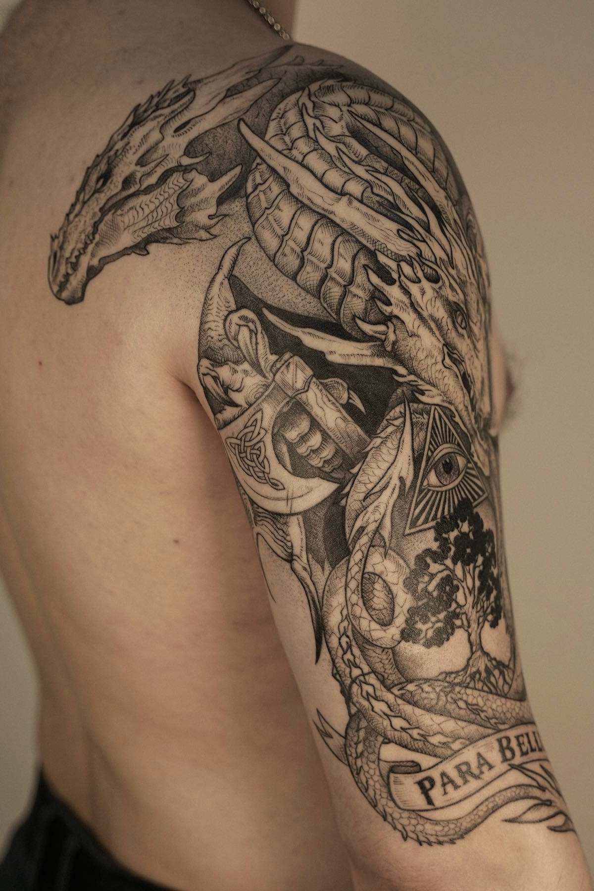 Татуировка графика, тату мастера в Новосибирске