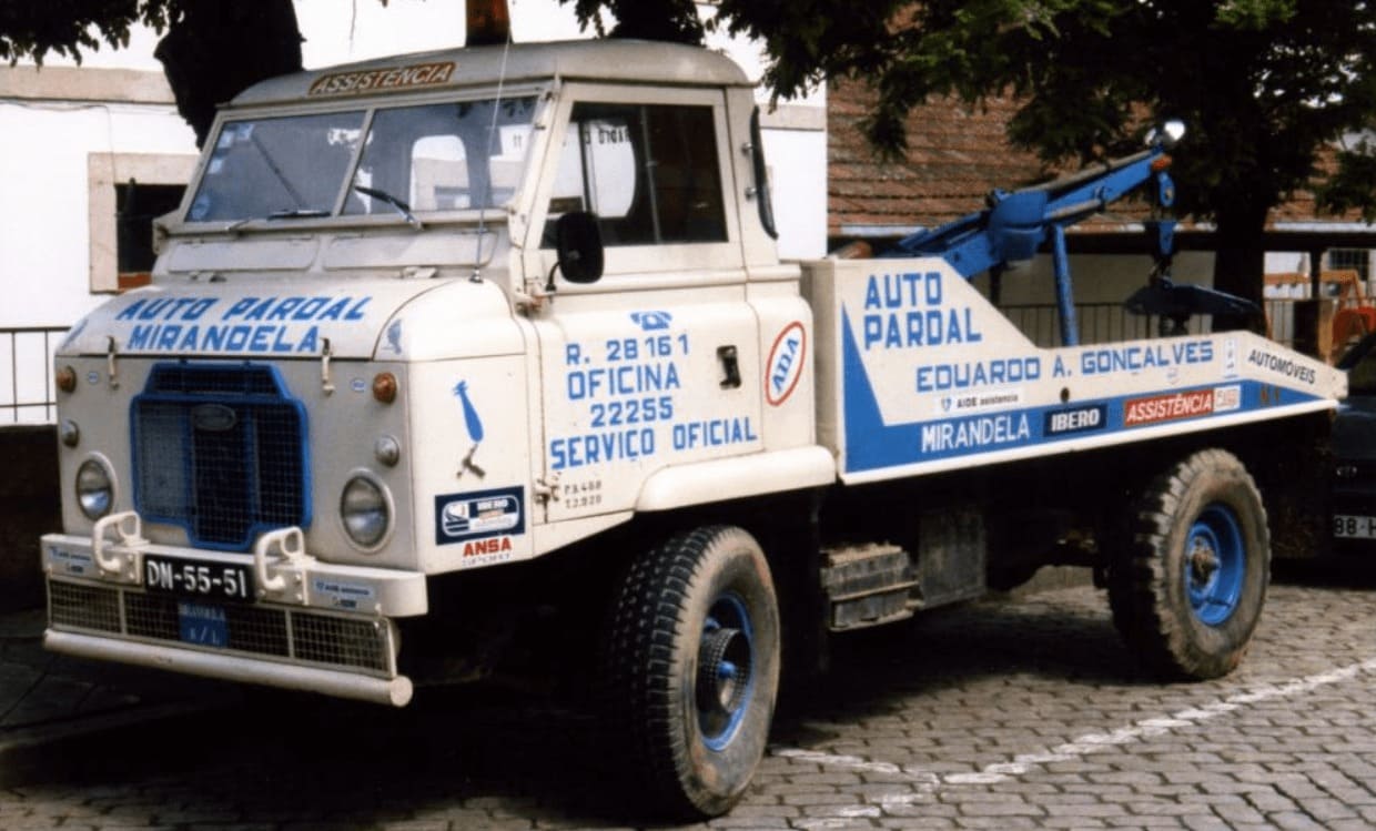 Эвакуатор LAND ROVER Forward Control