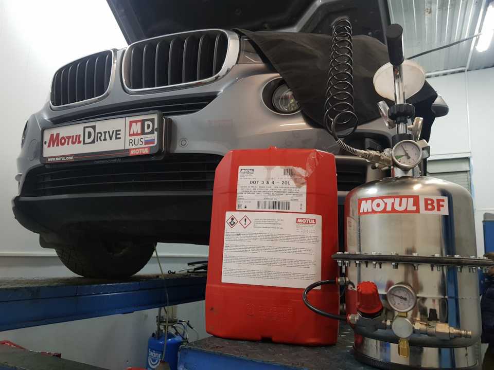 Аппаратная замена масла в коробке автомат BMW X Серии