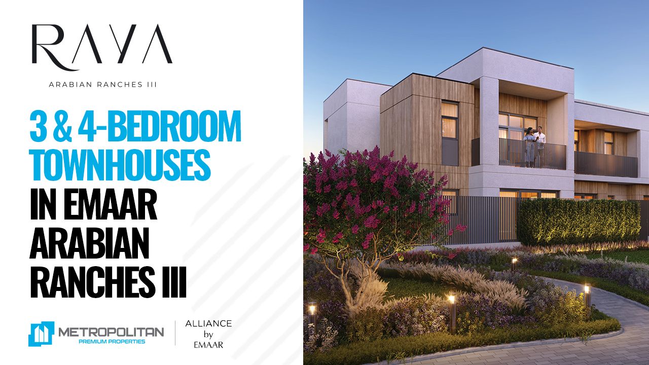 Emaar Raya Townhouses in Arabian Ranches III for Sale