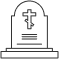 Иконка надгробного памятника