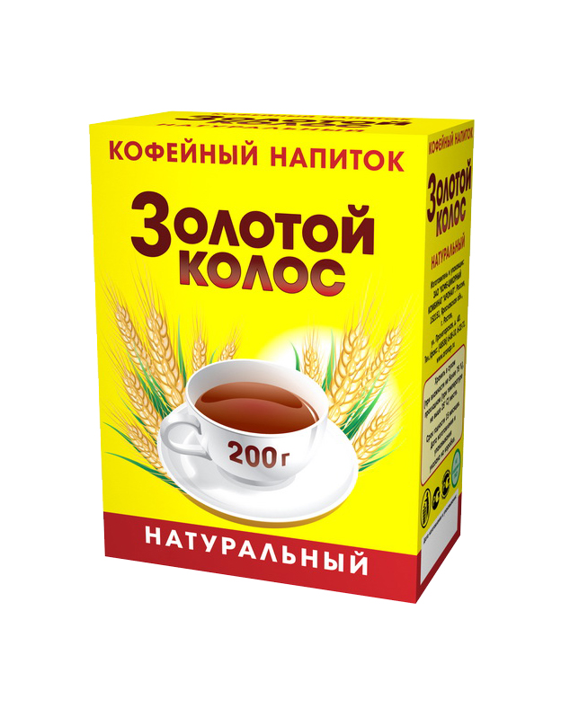 Фото Кофейный напиток порошок ЗОЛОТОЙ КОЛОС