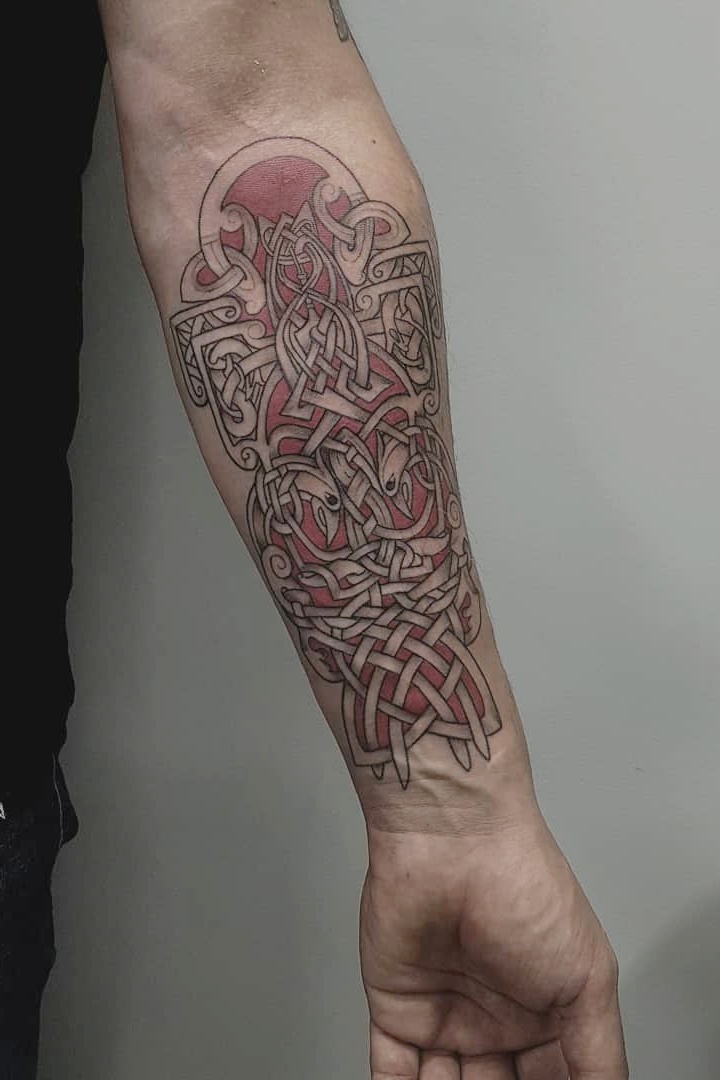 татуировка кельтика мужская В Новосибирске