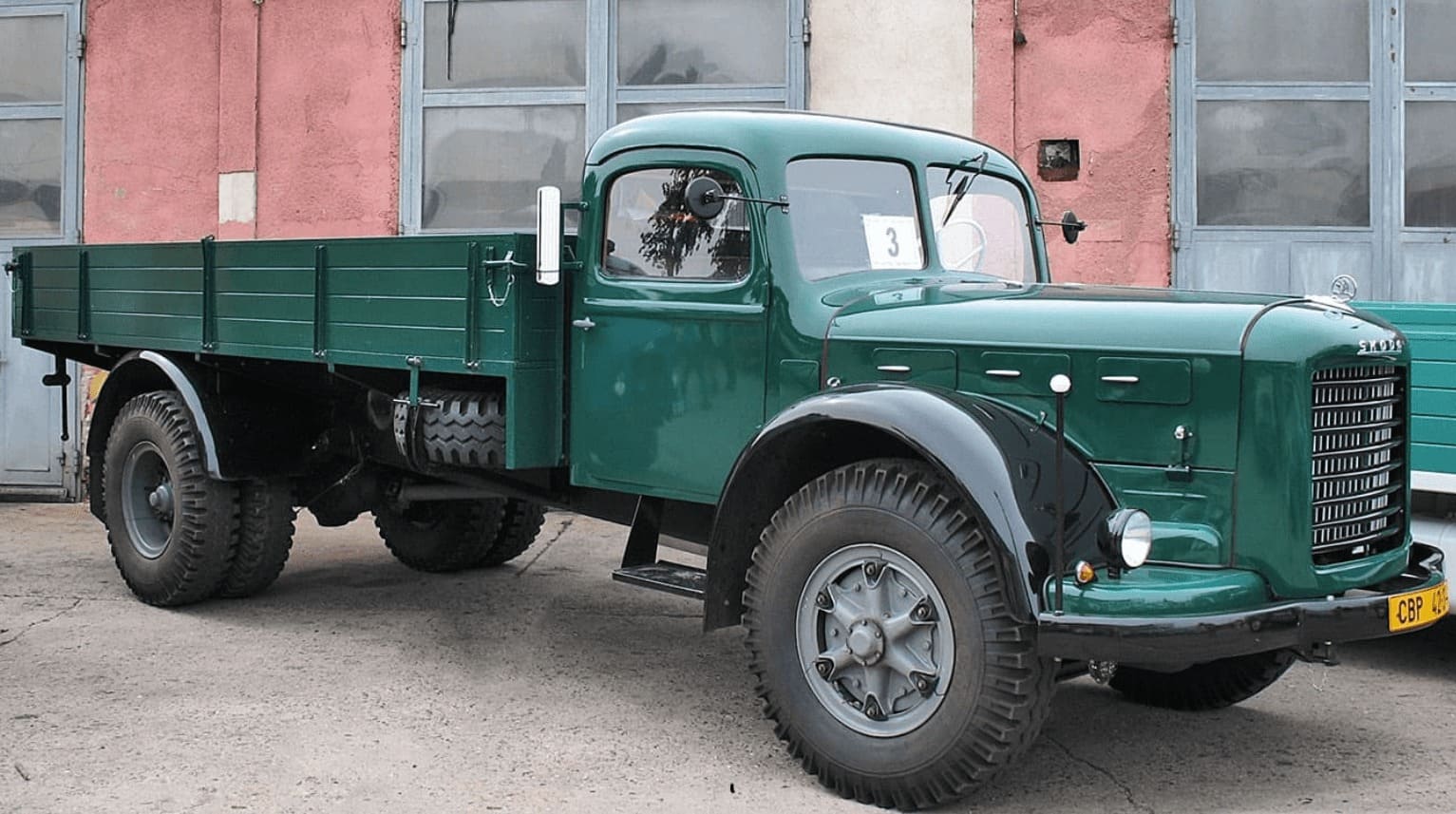 Эвакуатор SKODA 706R, бортовой, тягач