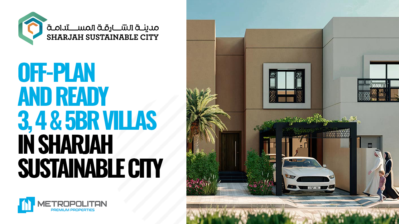 Sharjah Sustainable City Villas for Sale Near Al Rahmaniya 1 on Mohammed Bin Zayed Street