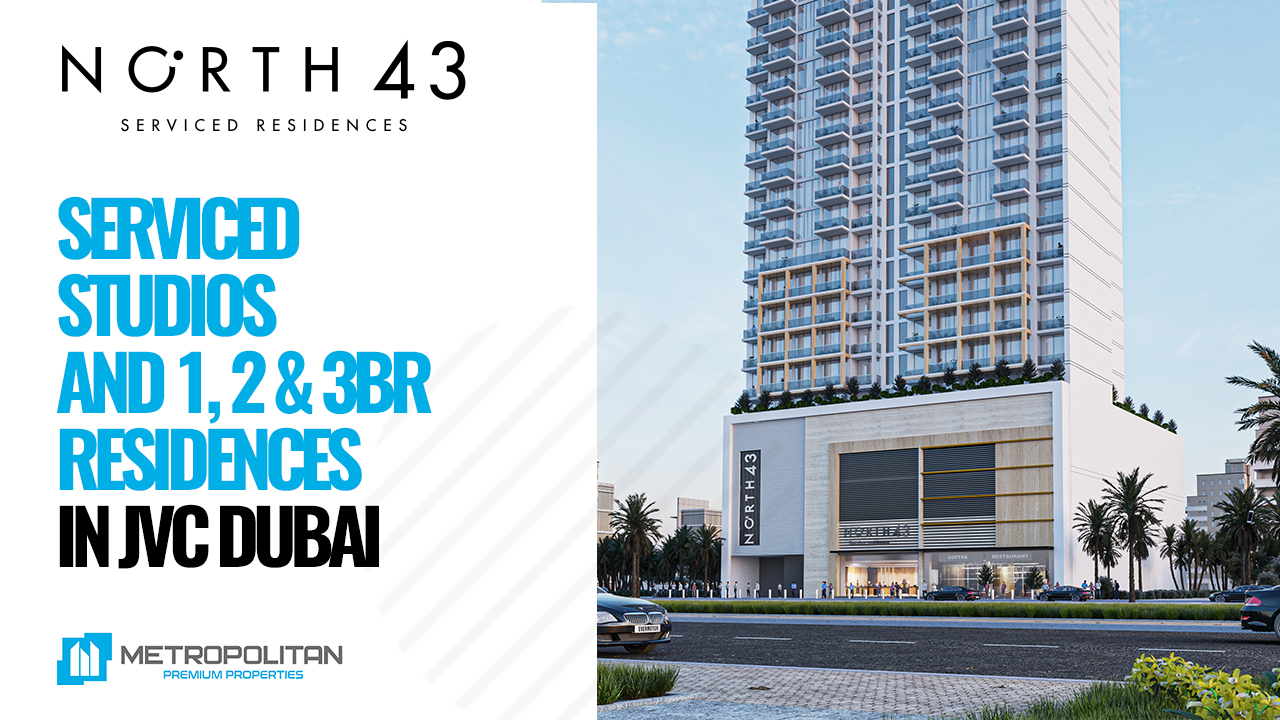 North 43 Residences in Jumeirah Village Circle (JVC), Dubai by Naseeb Group