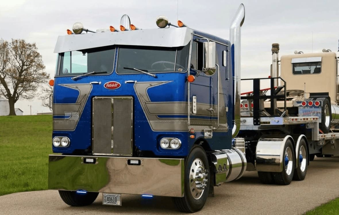 Эвакуатор Peterbilt 362, тягач, трал