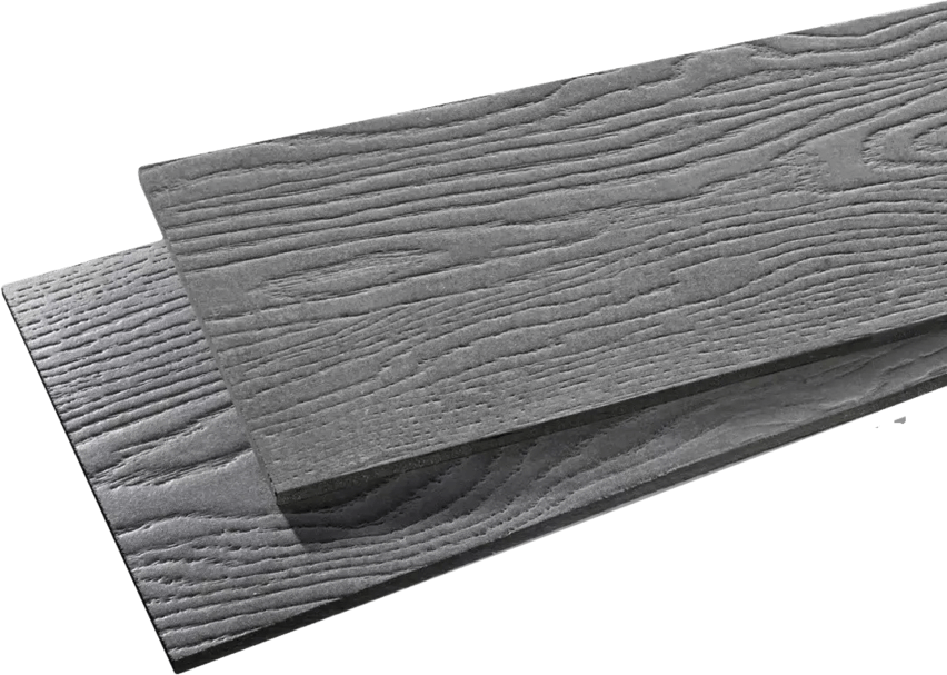 Фиброцементный сайдинг Фибратек, серый 3000х190х8 мм, под покраску