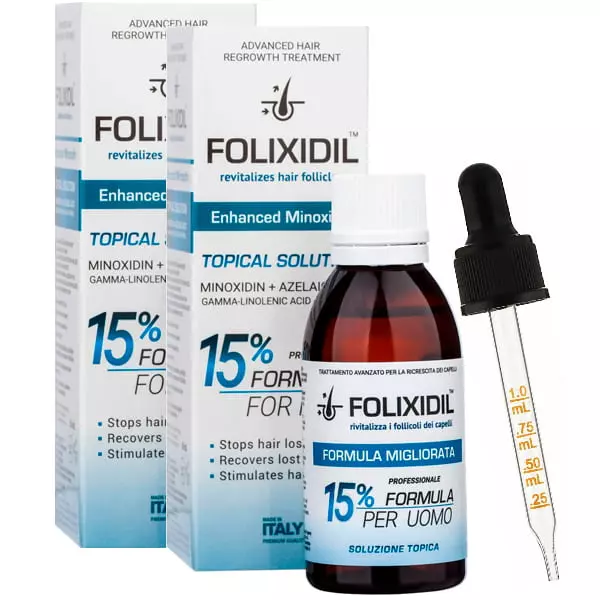 Миноксидил Folixidil 15% - 2 флакона