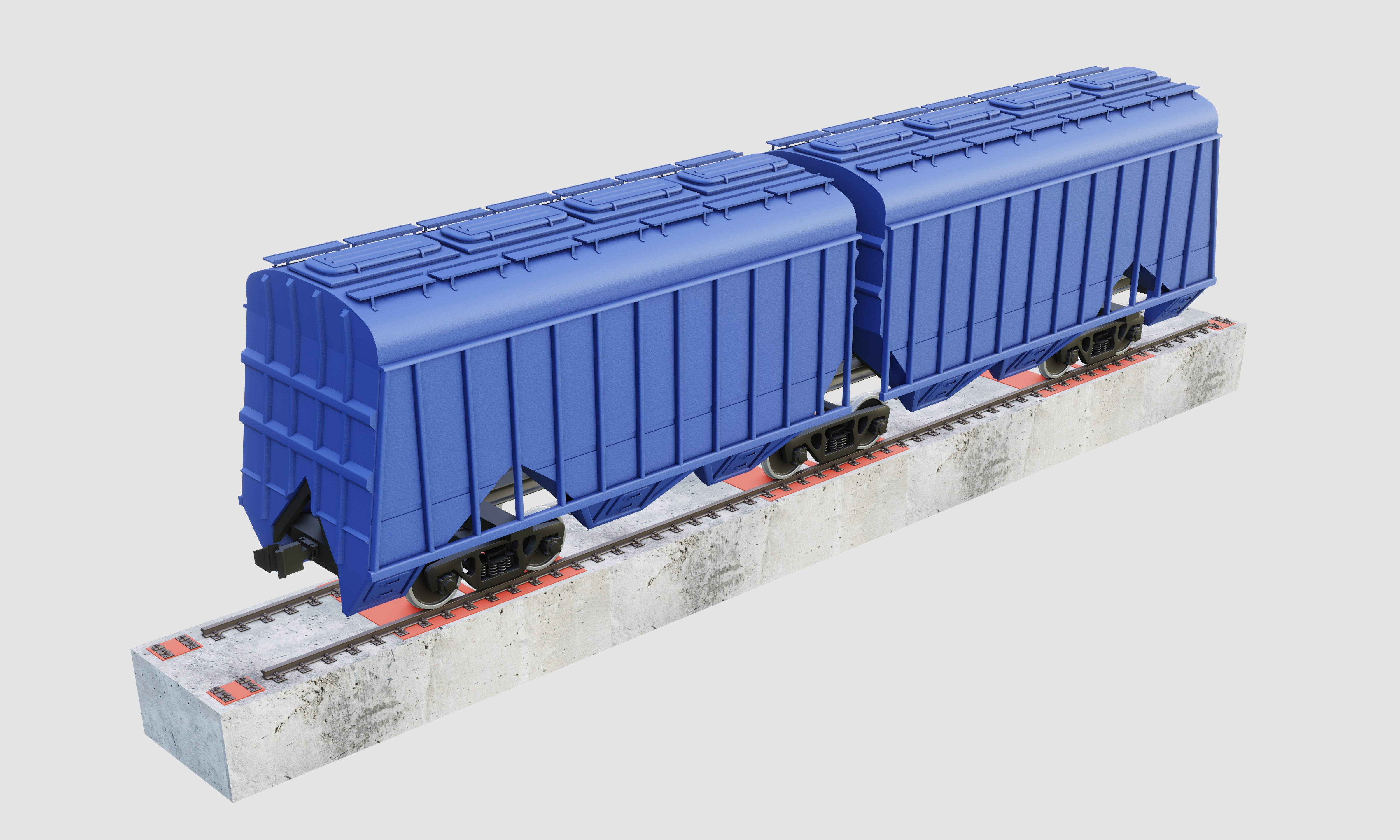 Железнодорожные весы «ВЕКТОР» для взвешивания 6-осных вагонов ...