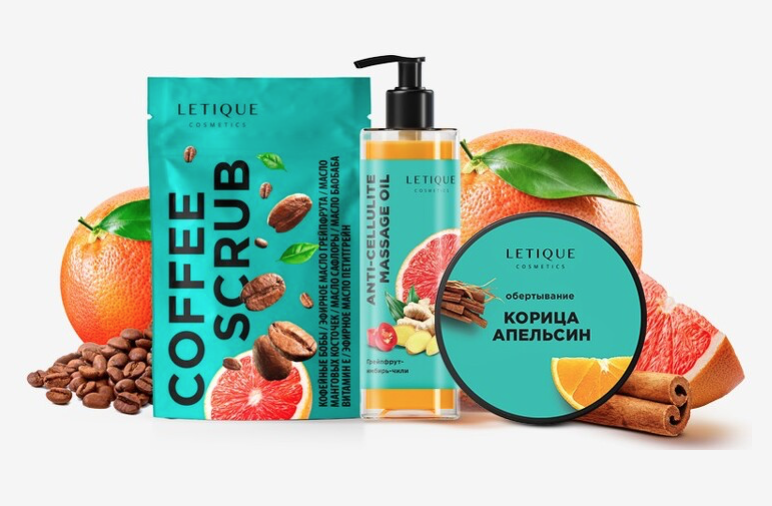 COFFEE ANTI-CELLULITE PACK LETIQUE - фото