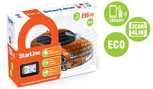 StarLine E96 V2 BT ECO 2 CAN 4 LIN