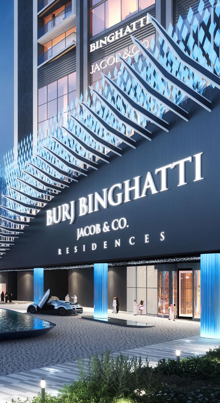 Burj Binghatti Jacob & Co Residences in Dubai
