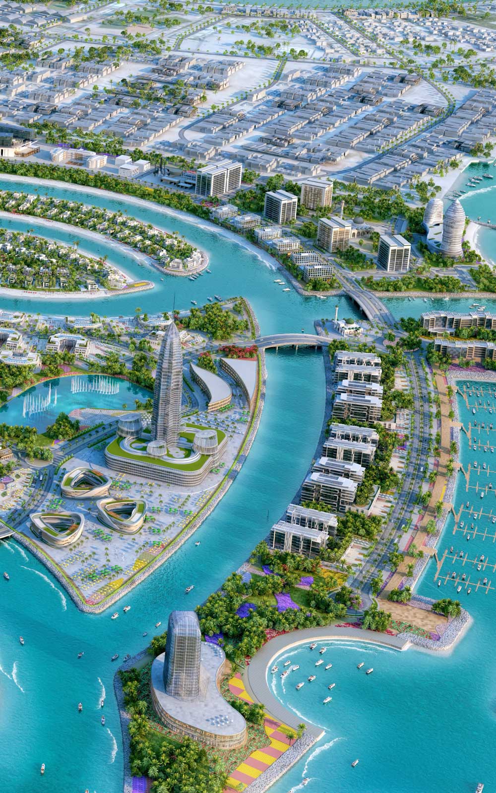 Ajmal Makan Sun Island Villas for Sale in Sharjah Watefront City