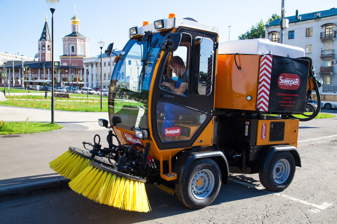 Описание подметально-уборочных машин ММК-1500 — ММК 1500 Sweeper