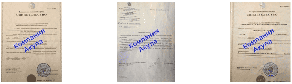 Документы BTL агентство Акула в г. Димитровград