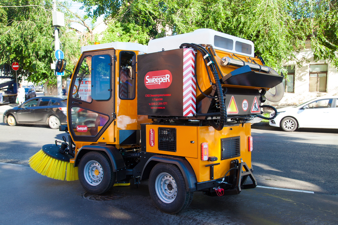 Описание подметально-уборочных машин MMK-1000 — ММК 1500 Sweeper