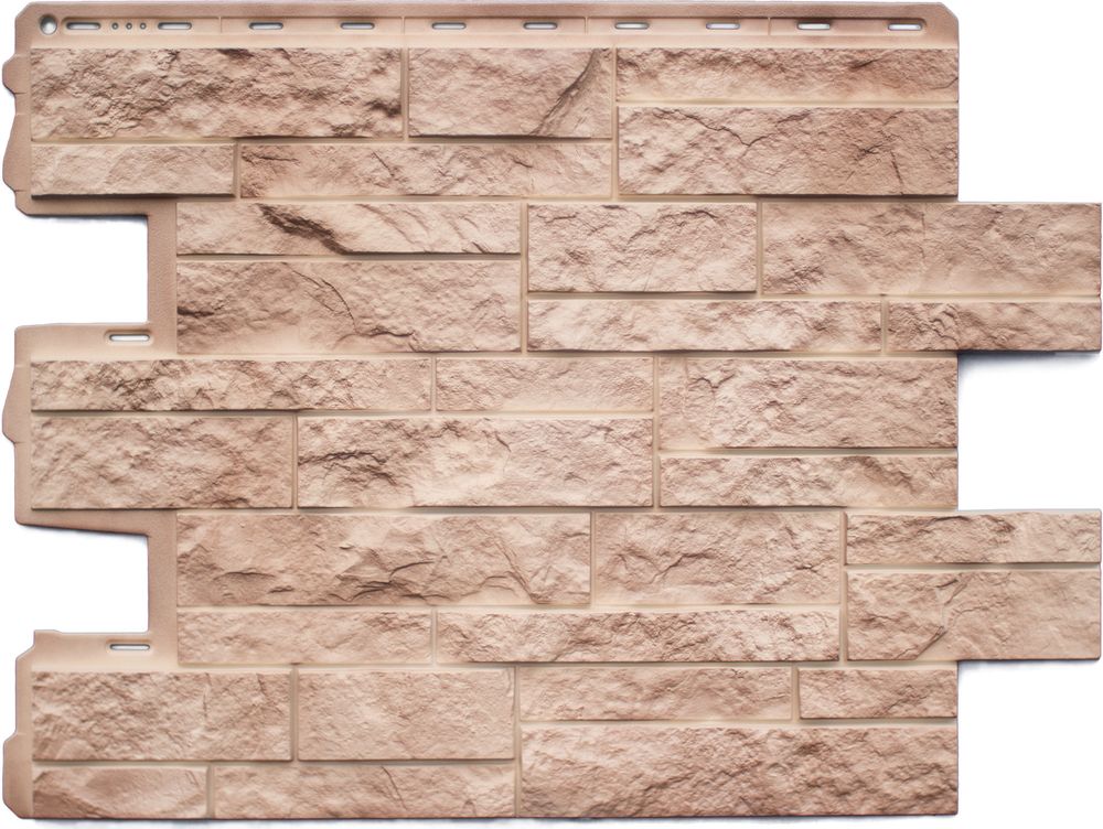 Фасадная панель Альта-Профиль Камень Шотландский 680х560 мм, Линвуд