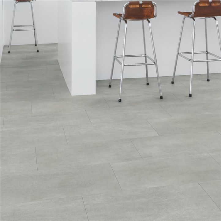 Кварц-винил Quick-Step бетон тёплый серый