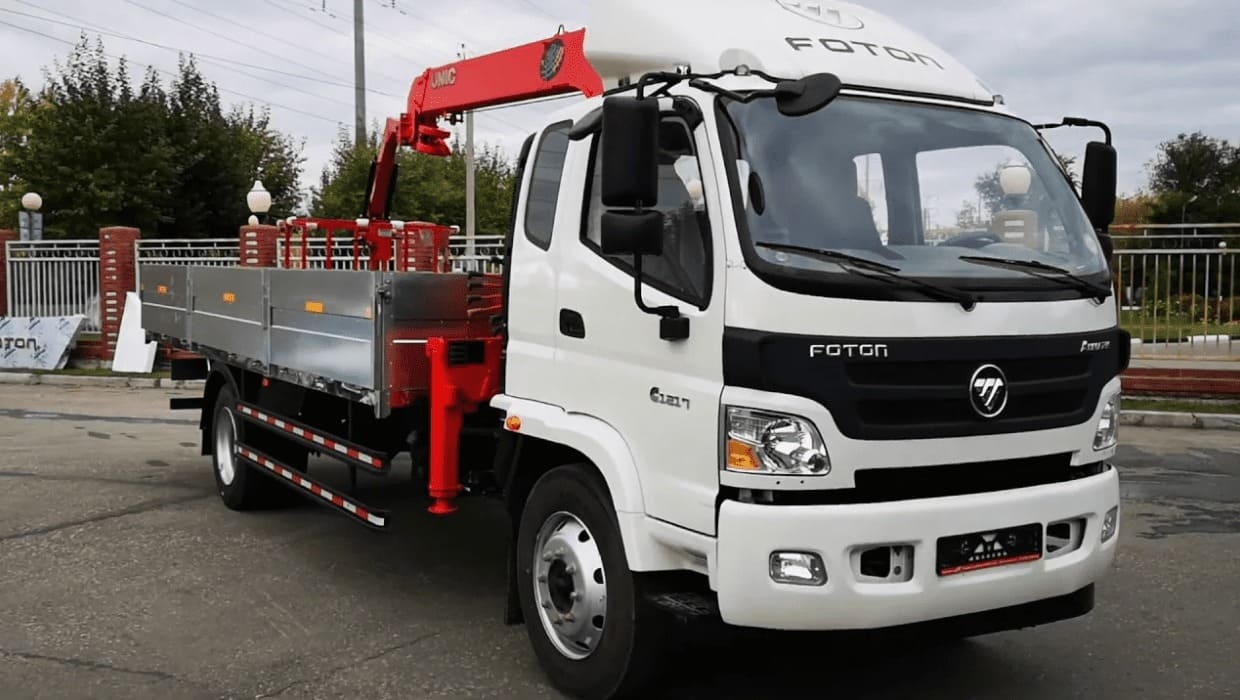 Эвакуатор FOTON BJ1129 с КМУ