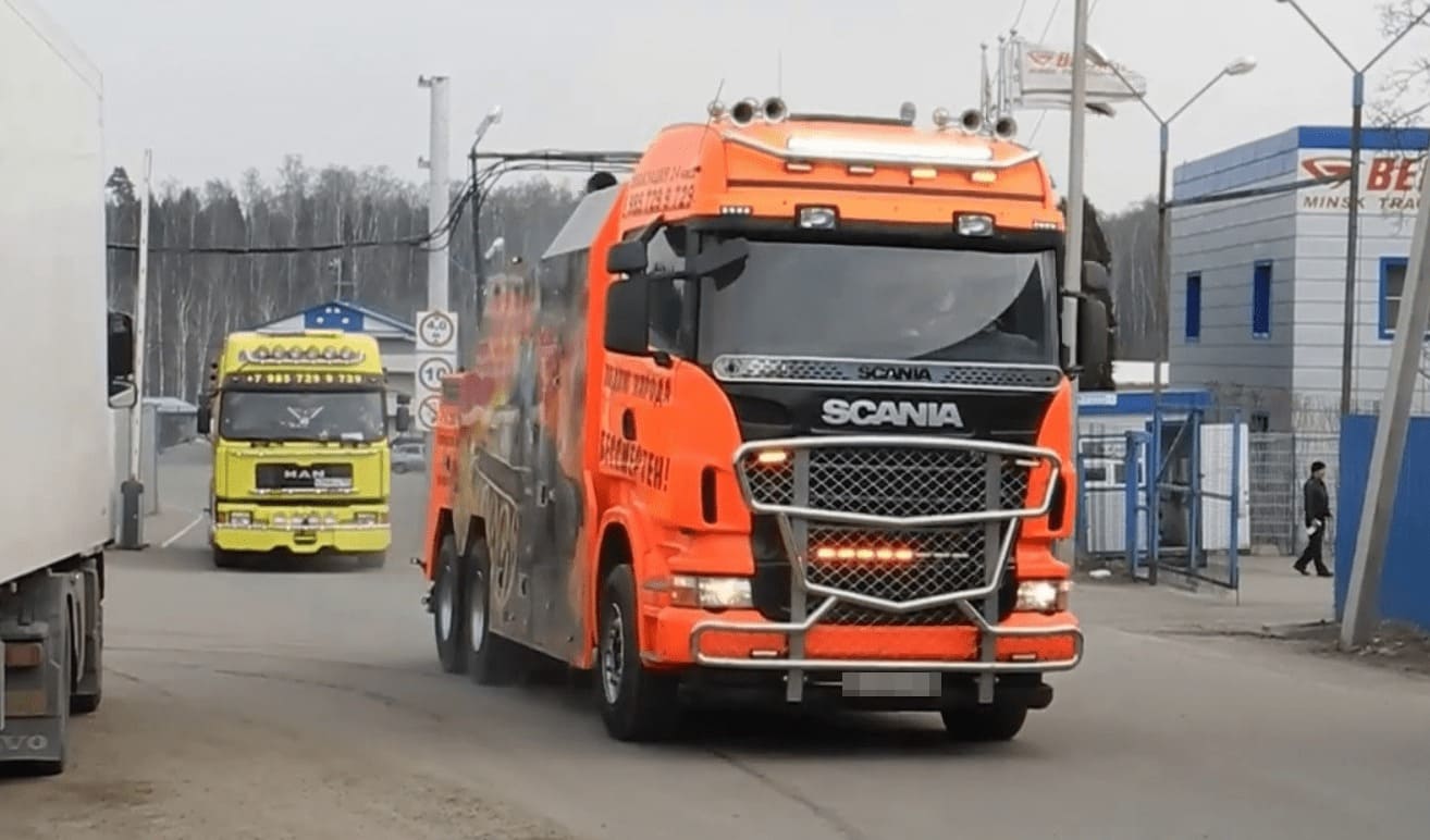 Эвакуатор SCANIA G380